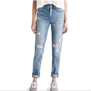 Madewell Perfect Vintage Ripped High Waist Jeans
